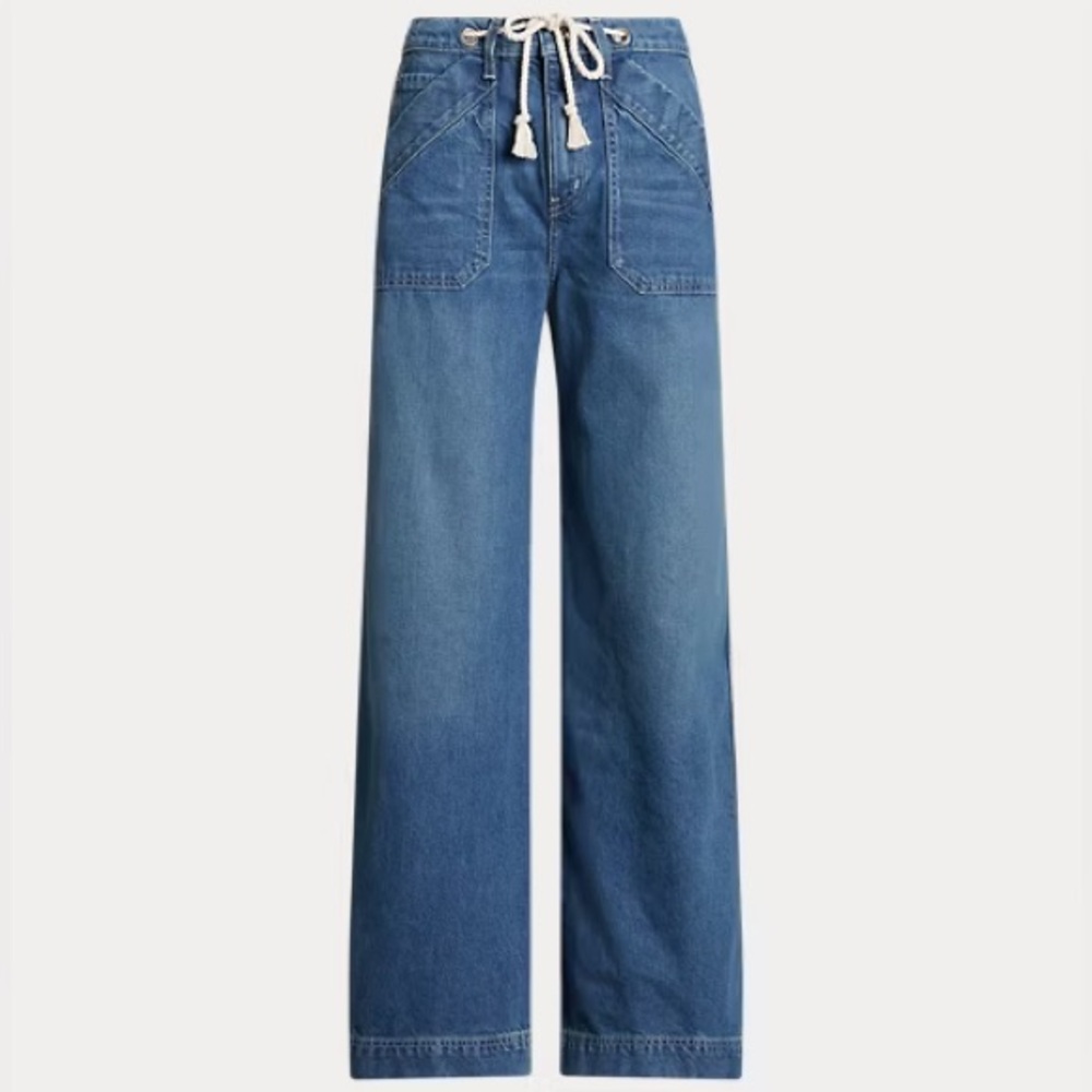 Lauren Ralph Lauren Wide Leg Jeans